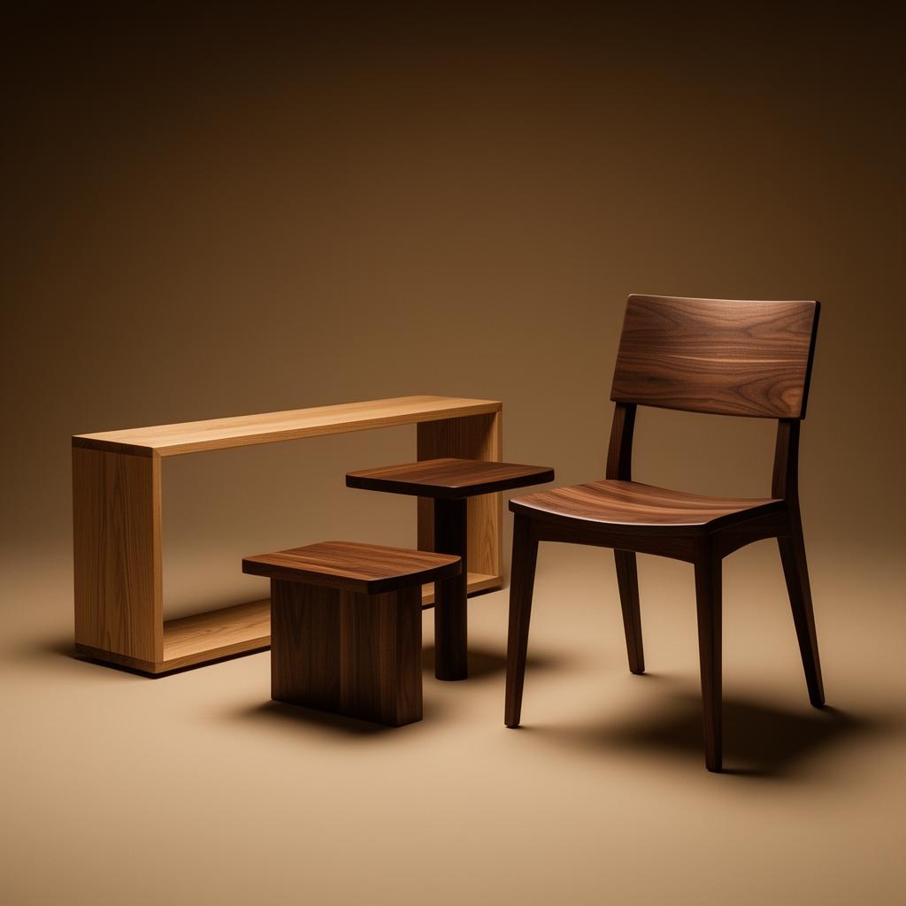 Muebles modernos hechos a mano